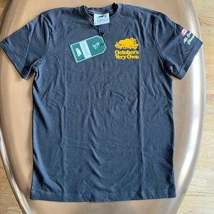 NWT October's Very Own OVO X ROOTS  Tee Black Small Drake T-Shirt S 2020